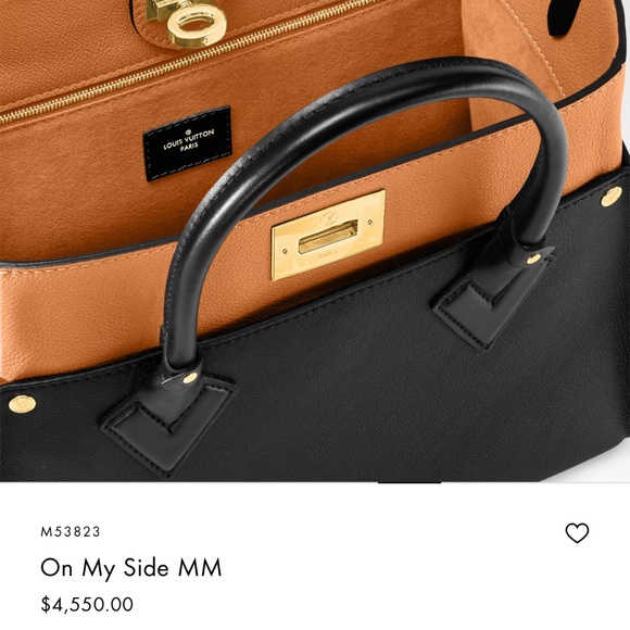 Brand New Authentic On My Side MM Louis Vuitton & Matching Wallet - Picture 5 of 11